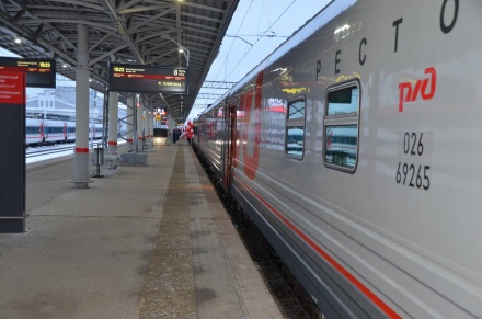 Первый поезд отправился из Нижнего в Великий Новгород