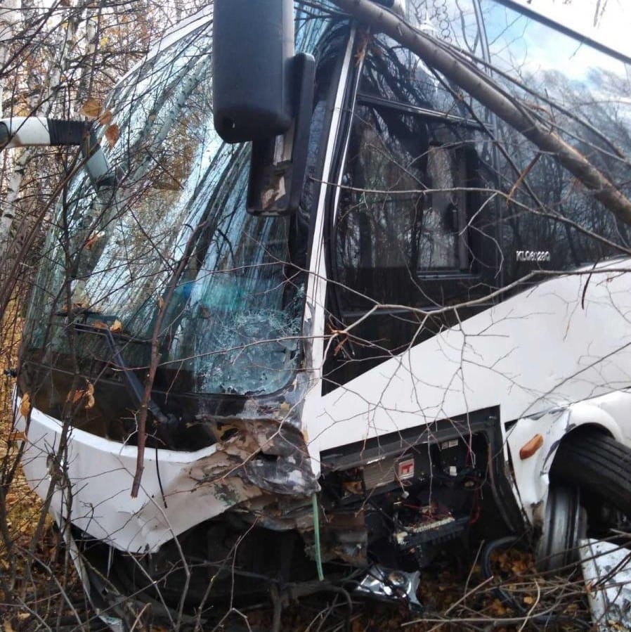 Водитель китайской иномарки погиб после столкновения с автобусом в Воротынском районе - фото 2