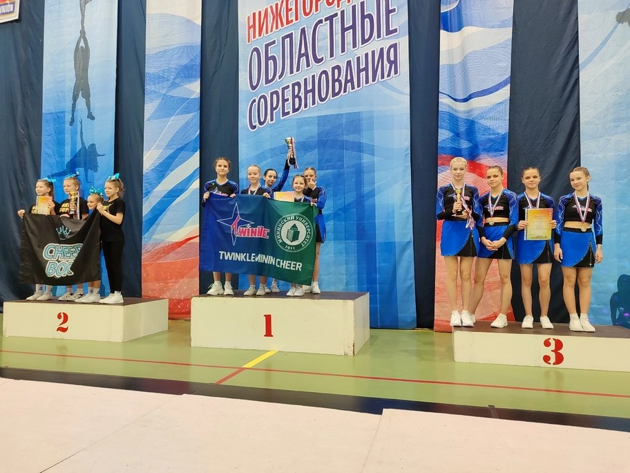 Чирлидеры Мининского университета завоевали высшие медали областного чемпионата - фото 1