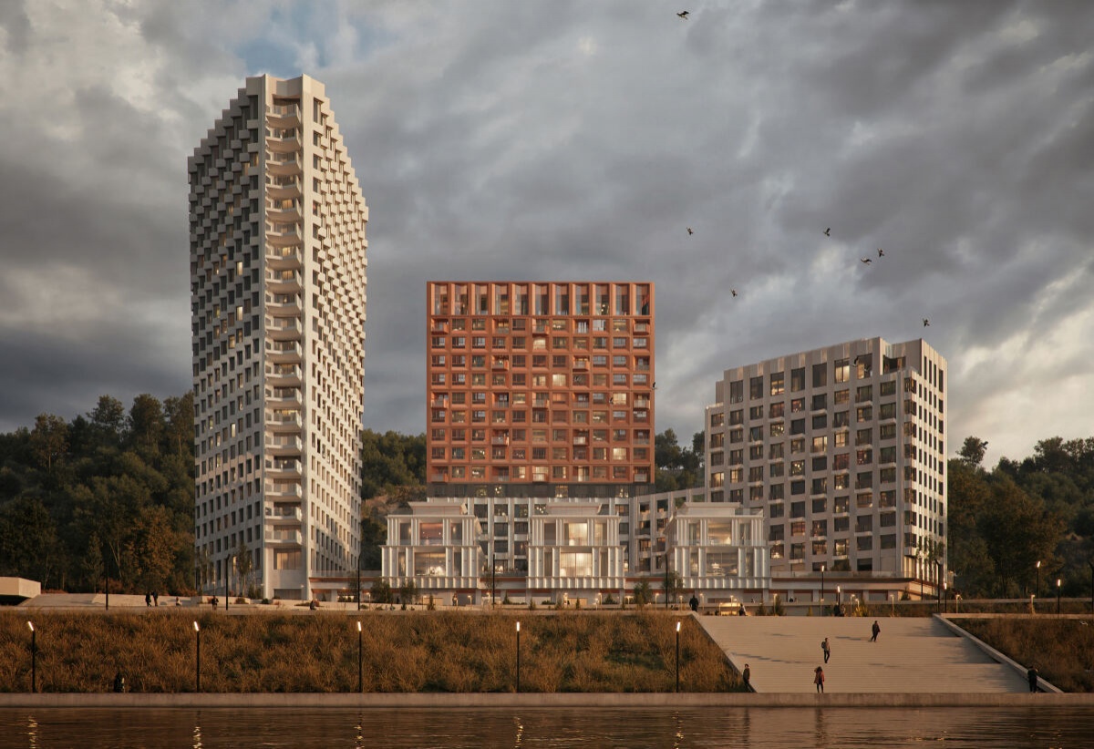 Обнародован дизайн МОПов нового ЖК у самой Оки в Нижнем Новгороде - фото 1