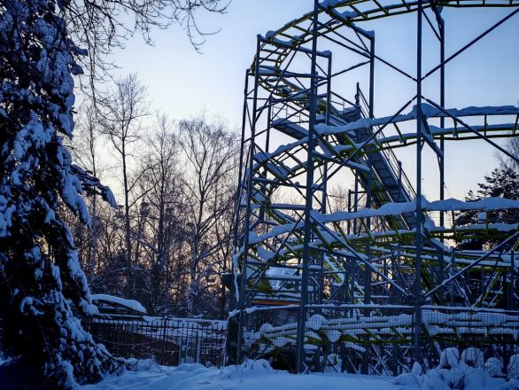 Аномальные морозы в Нижнем Новгороде: фоторепортаж из заснеженных парков - фото 28