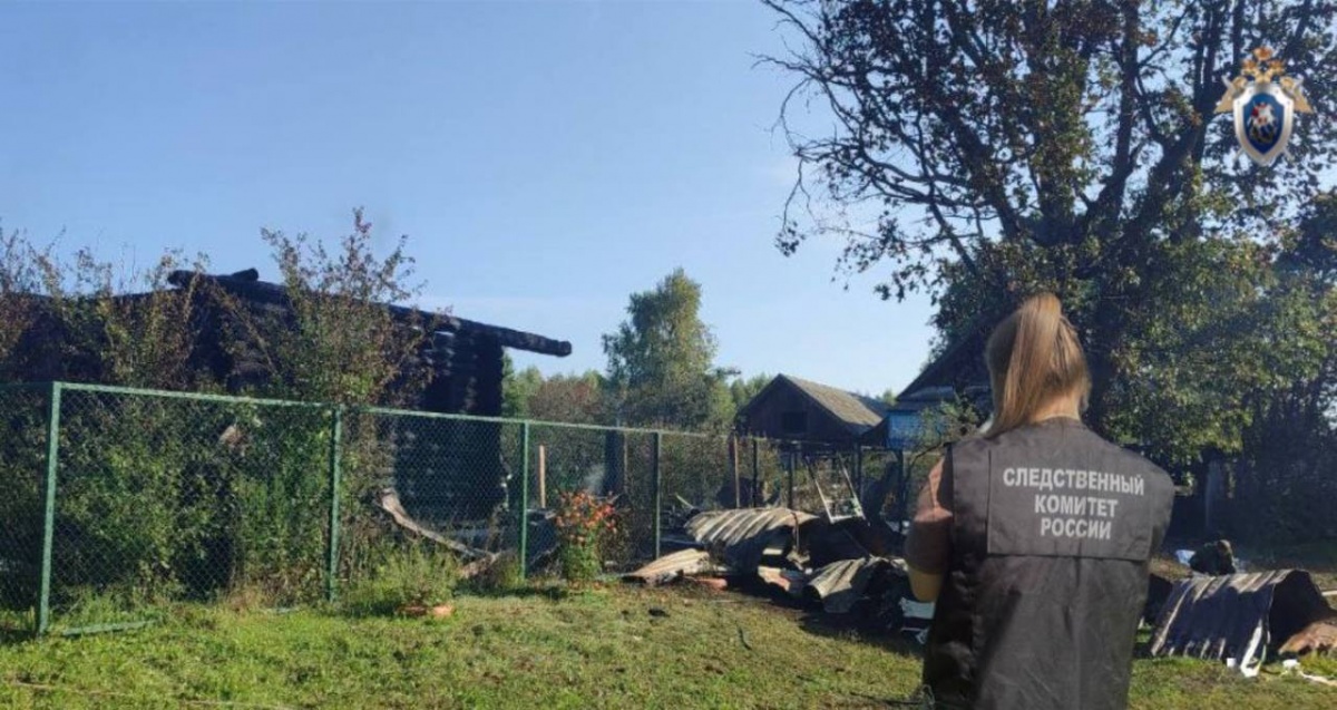 СК начала проверку после гибели двух человек на пожаре в Воскресенском округе - фото 1