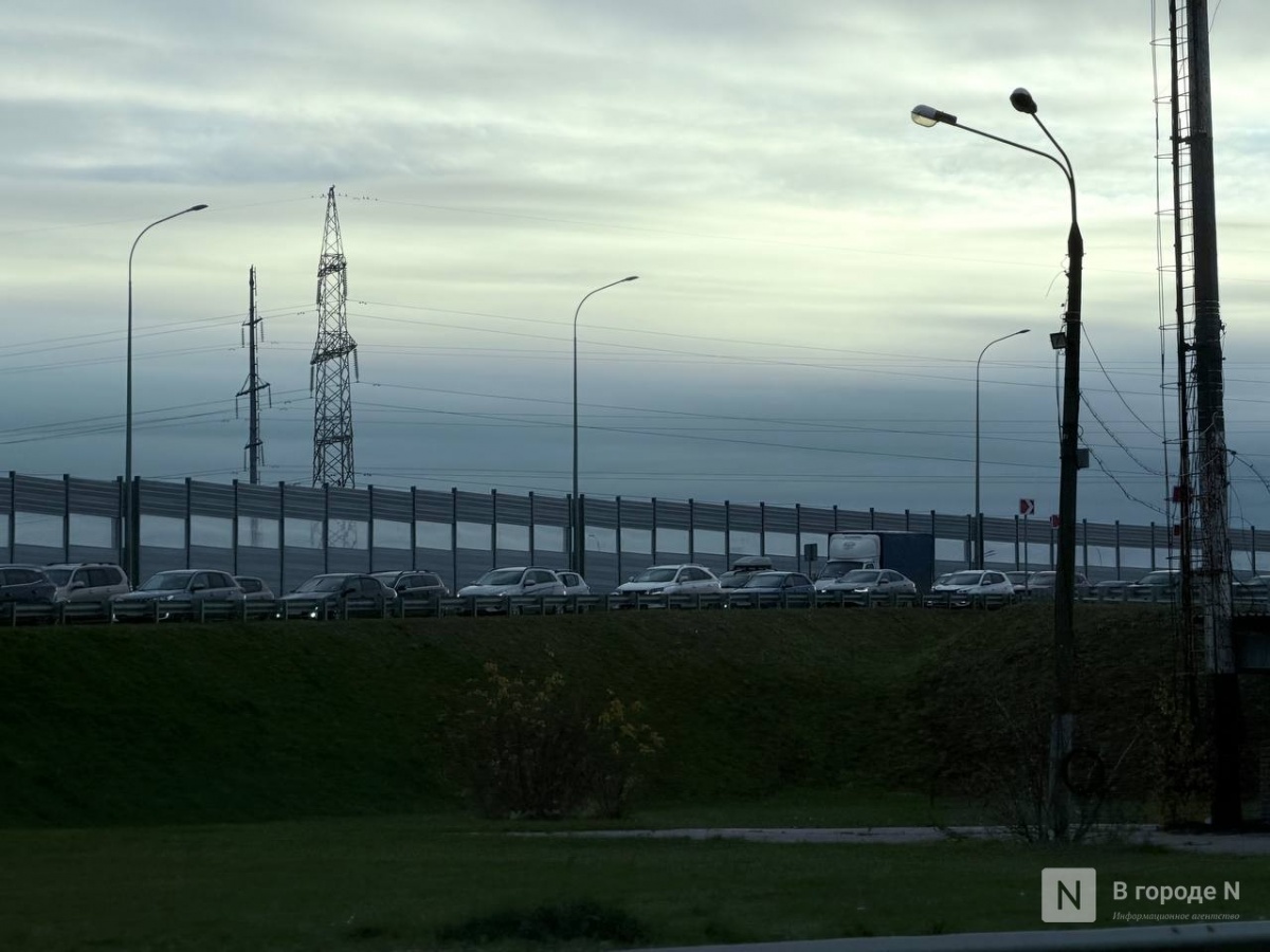 Нижегородцы застряли в гигантской пробке у Ольгина