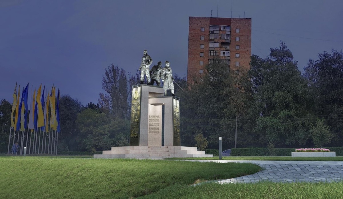Установка памятника пожарным-спасателям началась в Приокском районе - фото 2