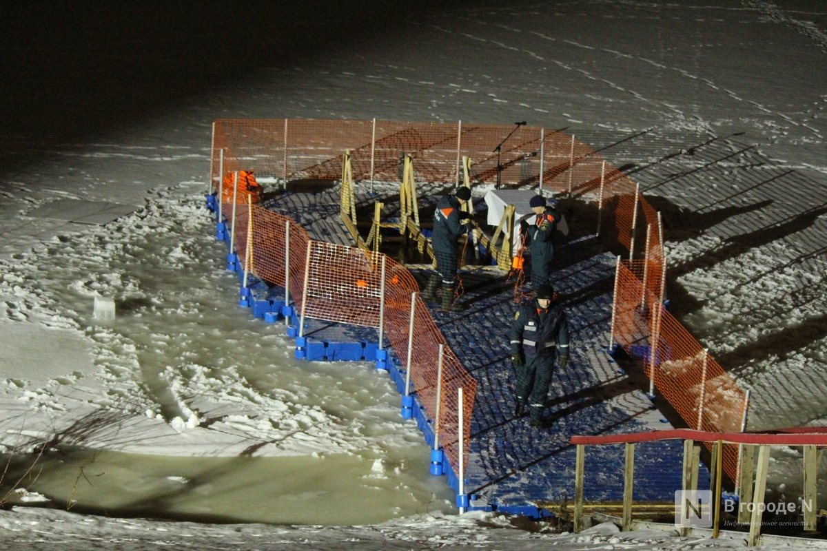 Около 10 тысяч нижегородцев приняли участие в крещенских купаниях - фото 1