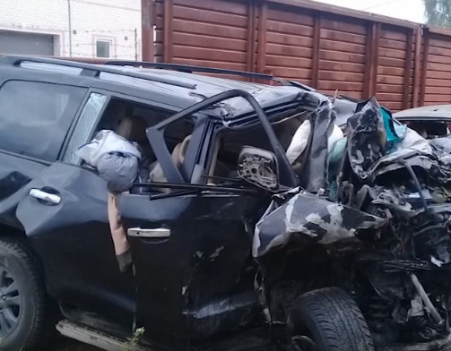 В Лысковском районе водитель иномарки погиб на встречке - фото 1