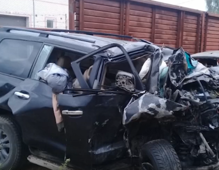 В Лысковском районе водитель иномарки погиб на встречке