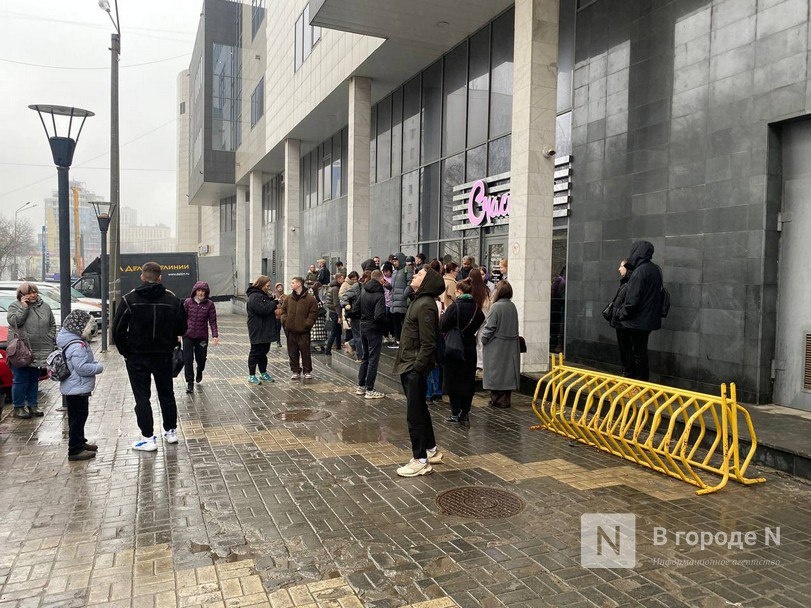 Эвакуация прошла в ТЦ «Счастье» в Нижнем Новгороде