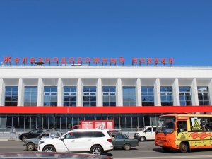 Выделенная полоса для автобусов появилась в Нижнем Новгороде около вокзала