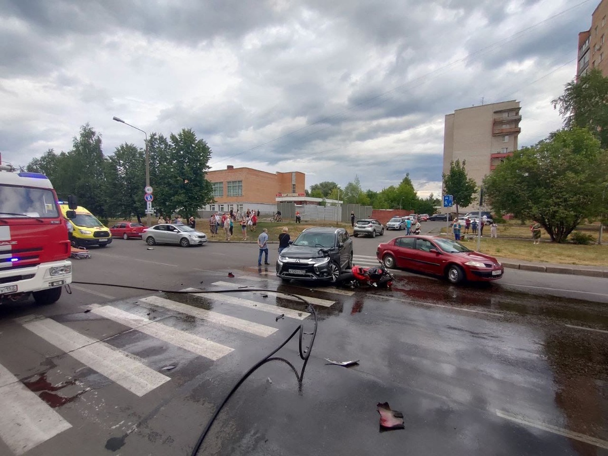 Мотоциклист погиб в аварии в Сарове