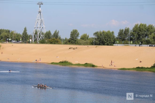 Выживание в жару: фоторепортаж с пляжей Нижнего Новгорода - фото 14