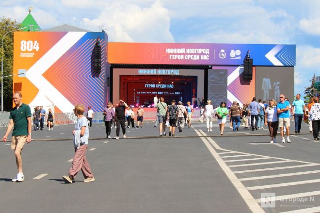 Фоторепортаж: как отметили День города &mdash; 2025 в Нижнем Новгороде - фото 134