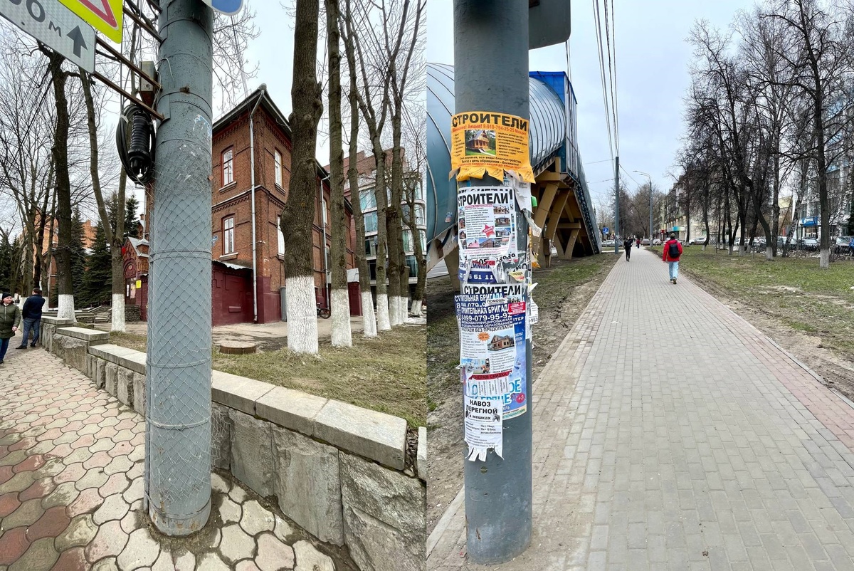 Сетку-рабицу будут использовать в Нижнем Новгороде для защиты опор освещения от рекламы - фото 1