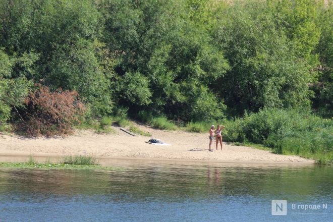 Выживание в жару: фоторепортаж с пляжей Нижнего Новгорода - фото 46