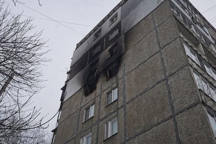 Газ и свет дали почти во все квартиры пострадавшего от взрыва дома на улице Березовской