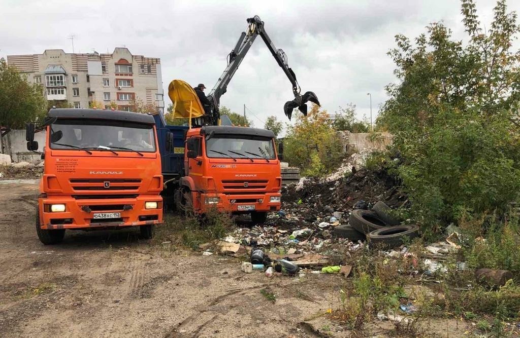 Ликвидация незаконных свалок началась в Нижегородском районе - фото 1