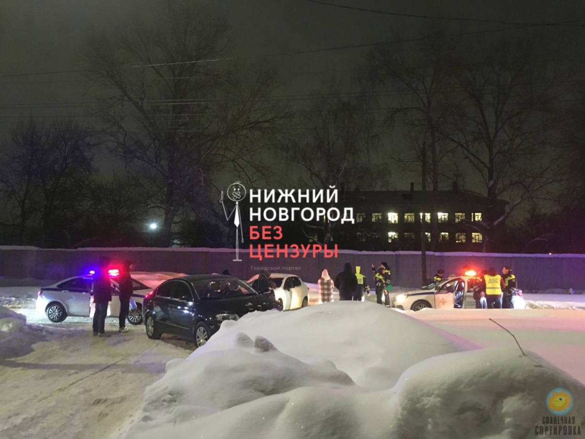 Шесть полицейских авто пытались поймать пьяного водителя в Нижнем Новгороде - фото 1