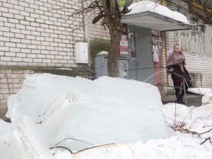 Более 1200 раз пожаловались нижегородцы на сосульки и наледь