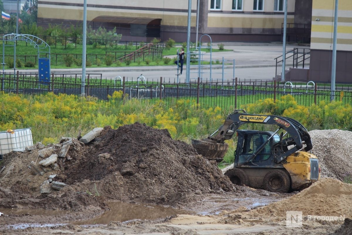 Сквер в ЖК &laquo;Окский берег&raquo; откроют до конца августа - фото 1