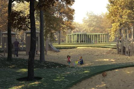 В парке &laquo;Швейцария&raquo; в Нижнем Новгороде началась установка детского кафе