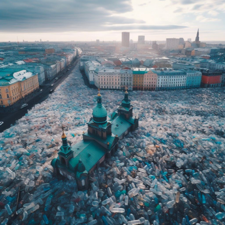 Блогер показал, как выглядел бы Нижний Новгород без переработки пластика и алюминиевых банок - фото 6