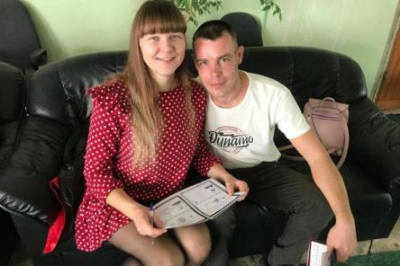 Еще одна нижегородская пара поженилась в Клинцах Брянской области