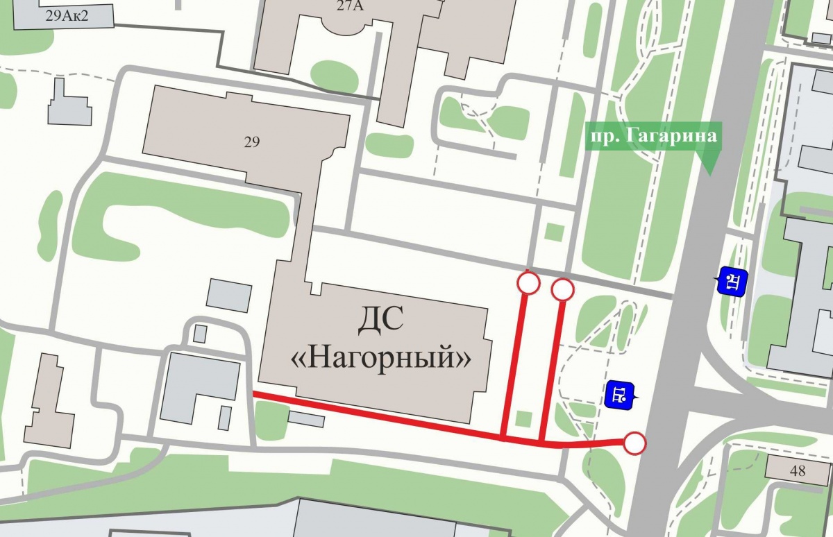 Проезд у Дворца спорта в Нижнем Новгороде перекрыли 21 октября  - фото 1