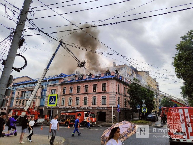 Появились первые подробности пожара в медцентре на Покровке - фото 1