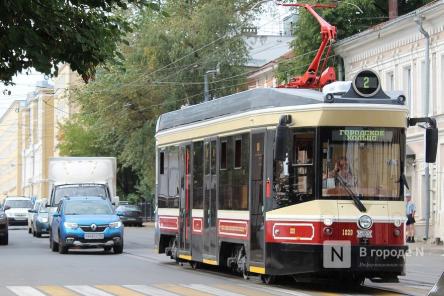 Восемь из 11 нижегородских ретро-трамваев находятся на гарантийном ремонте