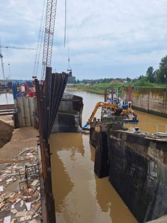 Опубликованы новые фото с места ЧП на Городецком гидроузле - фото 2