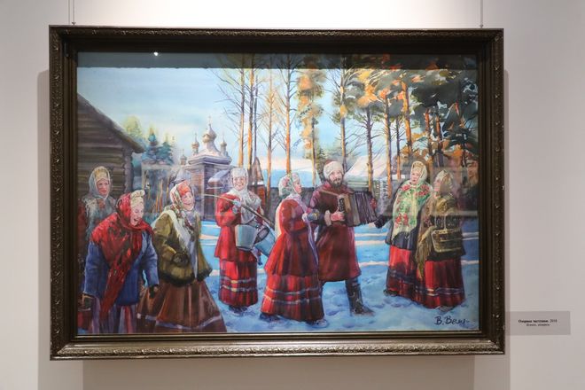 Юбилейная выставка нижегородского художника открылась в НГХМ - фото 3