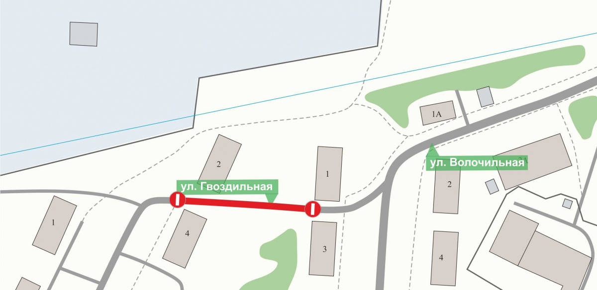 Часть улицы Гвоздильной в Нижнем Новгороде перекроют до 31 мая - фото 1