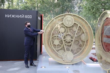 Часы обратного отсчета до 800-летия Нижнего Новгорода запустили в Москве