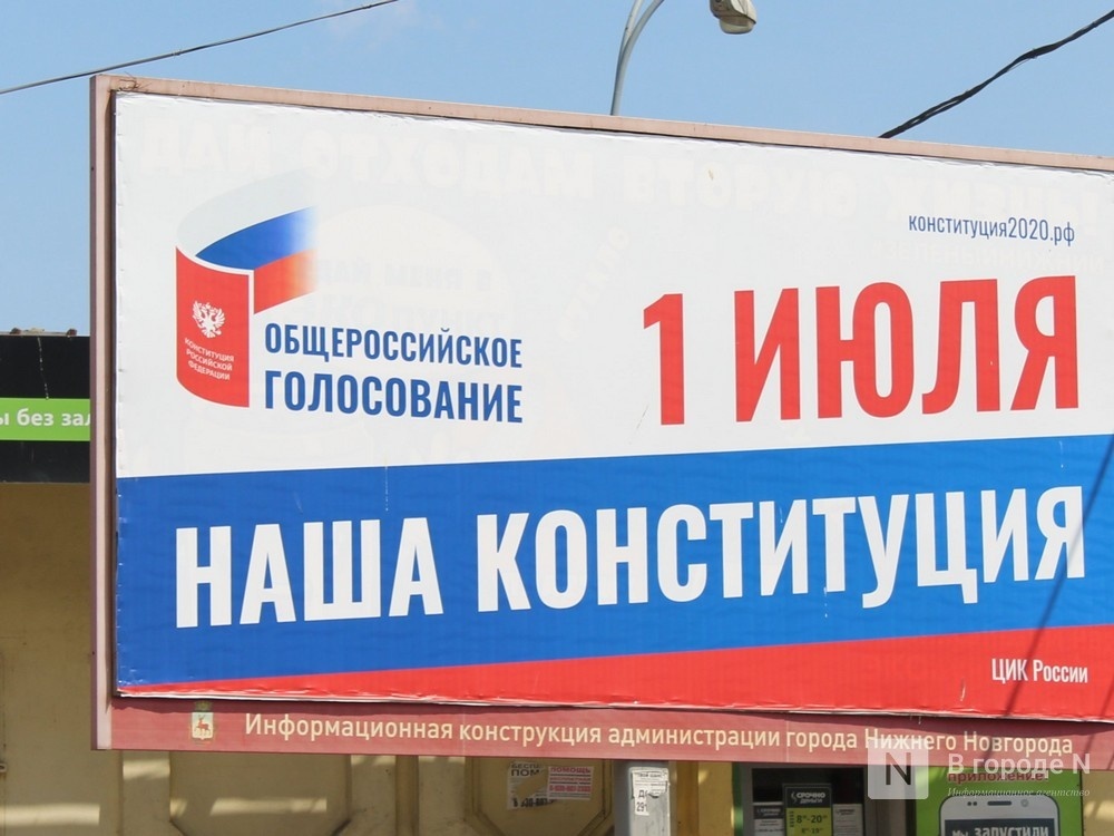 Голосование по поправкам в Конституцию организовали в нижегородских дворах - фото 1
