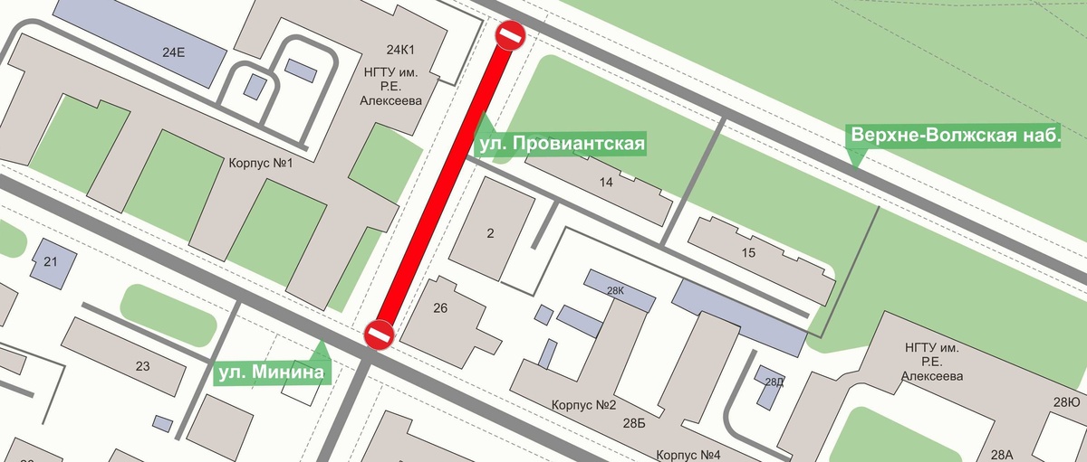 Улицу Провиантскую в Нижегородском районе временно закроют для транспорта - фото 1