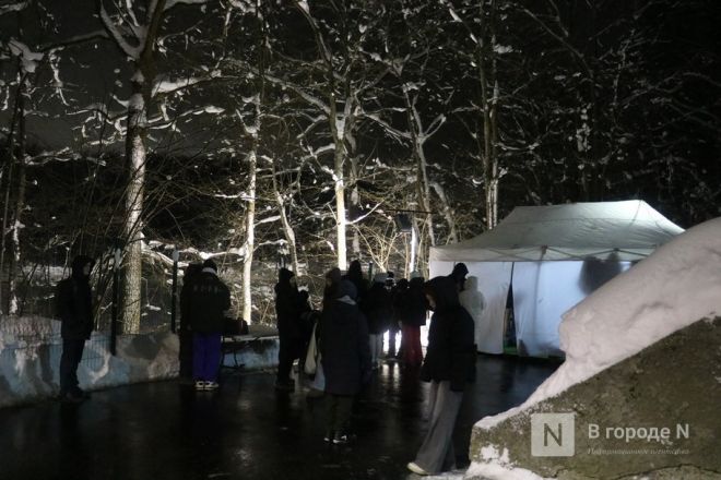 Мороз по коже: фоторепортаж с крещенских купаний в Нижнем Новгороде - фото 7