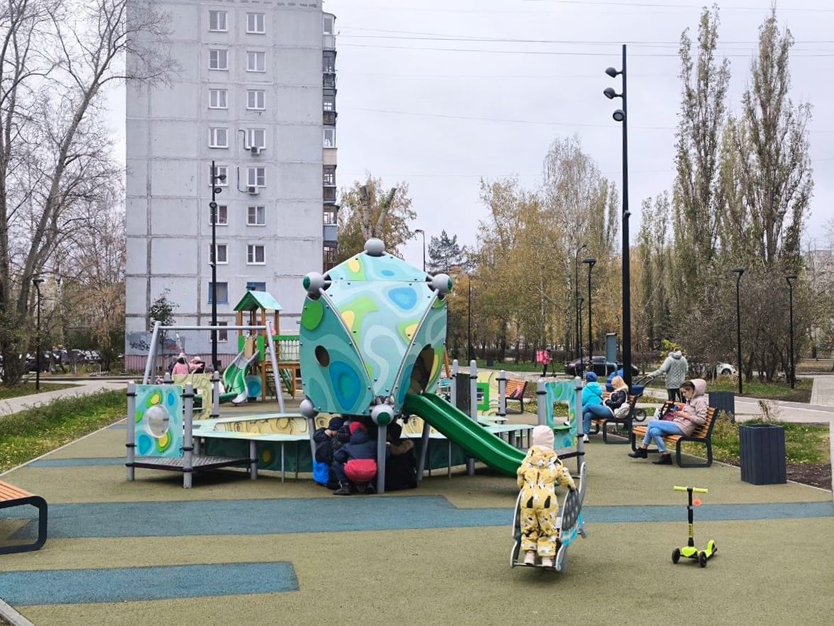 Велодорожку и сухой фонтан сделали в сквере Победы в Нижнем Новгороде - фото 2