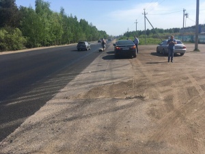 Въезд в Нижний Новгород со стороны Московского шоссе полностью отремонтирован